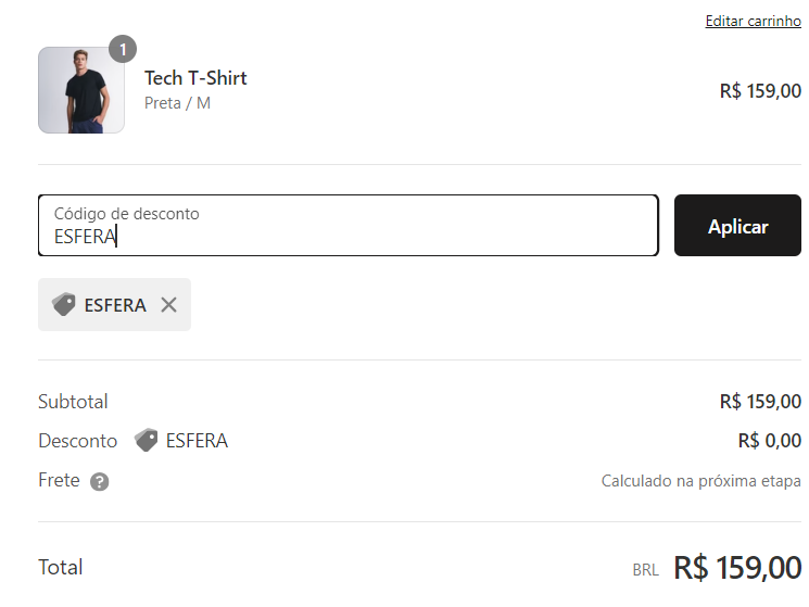 Ganhe 12 pontos Esfera a cada real gasto na Insider