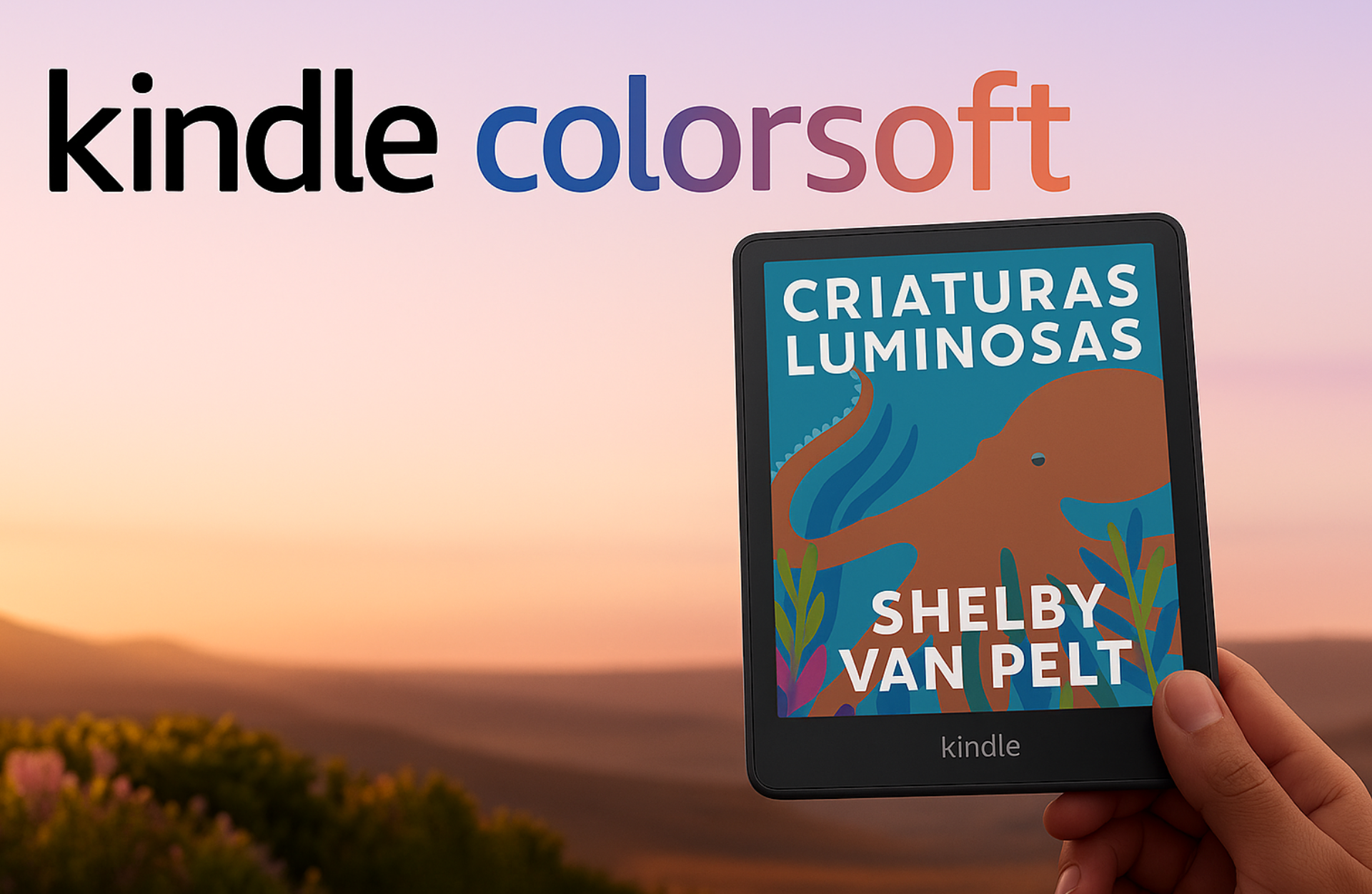 Kindle Colorsoft: o novo leitor colorido da Amazon!