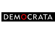 Logo da Democrata, loja parceira do Shopping Livelo