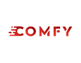 Logo da COMFY, loja popular que oferece cashback