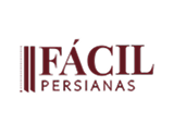 Logo da Fácil Persianas, loja popular que oferece cashback