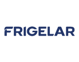 Logo da Frigelar, loja que oferece pontos e milhas