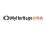 Logo da MyHeritage, loja popular que oferece cashback