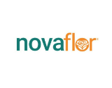 Logo da Nova Flor, loja popular que oferece cashback