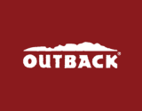 Logo da Outback, loja que oferece pontos e milhas