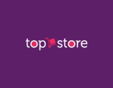 Logo da Top Store, loja parceira do Smiles